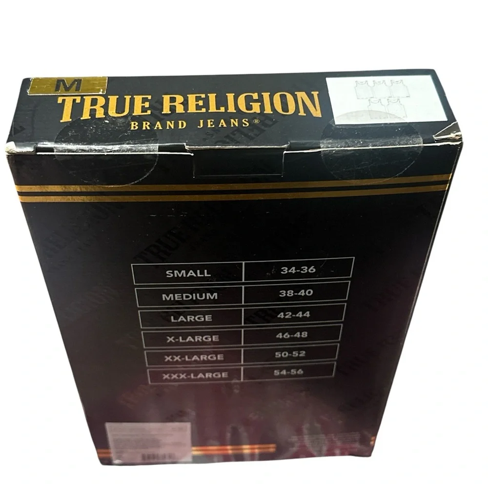 NWT, True Religion 5‎ Pack Premium Tank Tops
